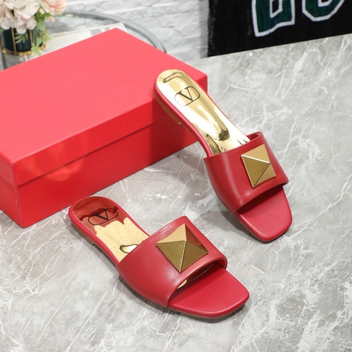 Cheap Valentino Slippers For Women #1258715 Replica Wholesale [$68.00 USD] [ITEM#1258715] on Replica Valentino Slippers