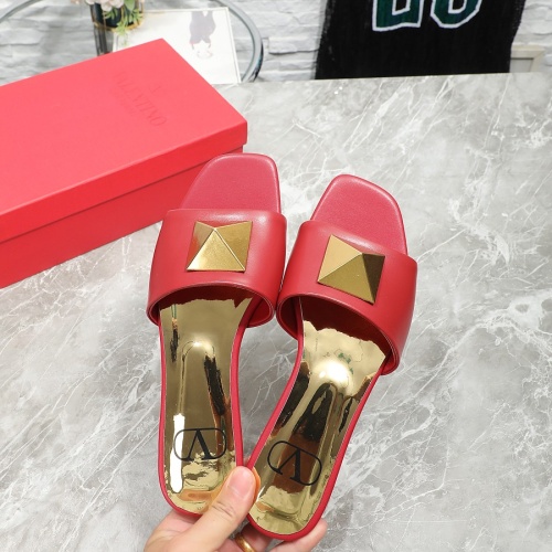 Cheap Valentino Slippers For Women #1258715 Replica Wholesale [$68.00 USD] [ITEM#1258715] on Replica Valentino Slippers