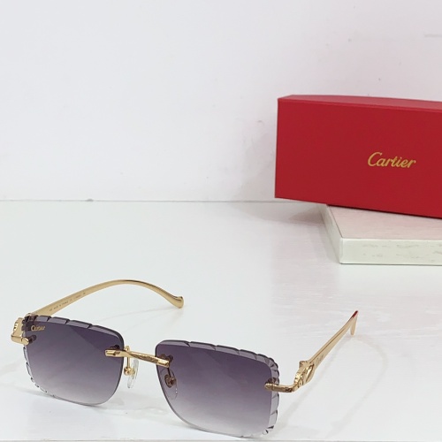 Cheap Cartier AAA Quality Sunglassess #1258736 Replica Wholesale [$60.00 USD] [ITEM#1258736] on Replica Cartier AAA Quality Sunglassess