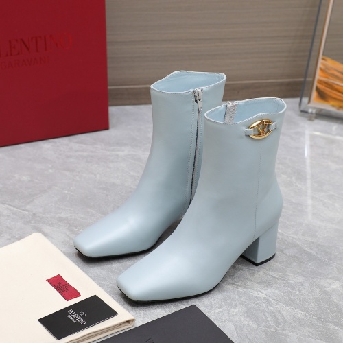 Cheap Valentino Boots For Women #1258754 Replica Wholesale [$130.00 USD] [ITEM#1258754] on Replica Valentino Boots