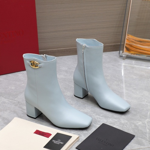 Cheap Valentino Boots For Women #1258754 Replica Wholesale [$130.00 USD] [ITEM#1258754] on Replica Valentino Boots