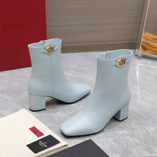 Cheap Valentino Boots For Women #1258754 Replica Wholesale [$130.00 USD] [ITEM#1258754] on Replica Valentino Boots