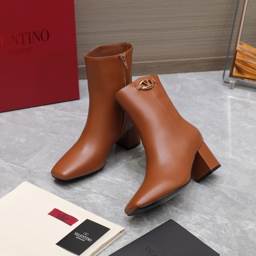 Cheap Valentino Boots For Women #1258763 Replica Wholesale [$130.00 USD] [ITEM#1258763] on Replica Valentino Boots