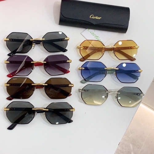 Cheap Cartier AAA Quality Sunglassess #1258765 Replica Wholesale [$60.00 USD] [ITEM#1258765] on Replica Cartier AAA Quality Sunglassess