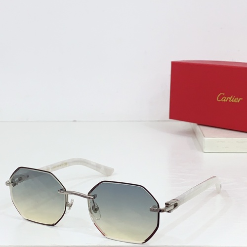 Cheap Cartier AAA Quality Sunglassess #1258767 Replica Wholesale [$60.00 USD] [ITEM#1258767] on Replica Cartier AAA Quality Sunglassess