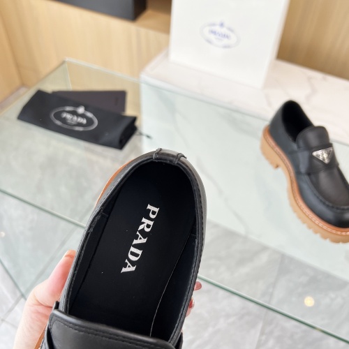 Cheap Prada Leather Shoes For Women #1258783 Replica Wholesale [$102.00 USD] [ITEM#1258783] on Replica Prada Leather Shoes