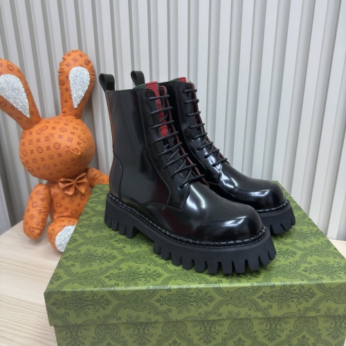 Cheap Gucci Boots For Women #1258802 Replica Wholesale [$118.00 USD] [ITEM#1258802] on Replica Gucci Boots