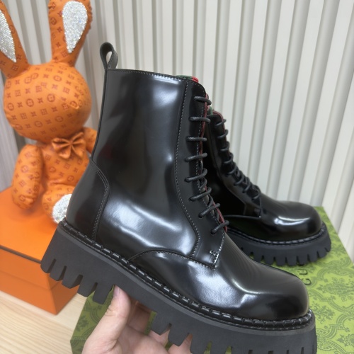 Cheap Gucci Boots For Women #1258802 Replica Wholesale [$118.00 USD] [ITEM#1258802] on Replica Gucci Boots