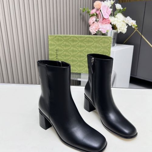 Cheap Gucci Boots For Women #1258805 Replica Wholesale [$122.00 USD] [ITEM#1258805] on Replica Gucci Boots