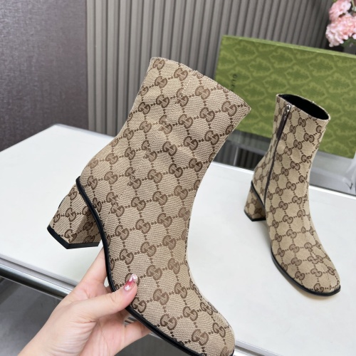 Cheap Gucci Boots For Women #1258806 Replica Wholesale [$122.00 USD] [ITEM#1258806] on Replica Gucci Boots