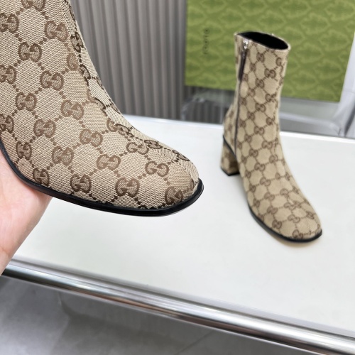 Cheap Gucci Boots For Women #1258806 Replica Wholesale [$122.00 USD] [ITEM#1258806] on Replica Gucci Boots