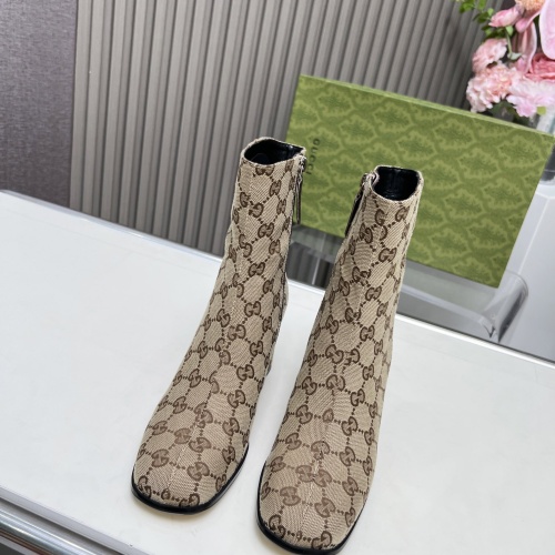 Cheap Gucci Boots For Women #1258806 Replica Wholesale [$122.00 USD] [ITEM#1258806] on Replica Gucci Boots