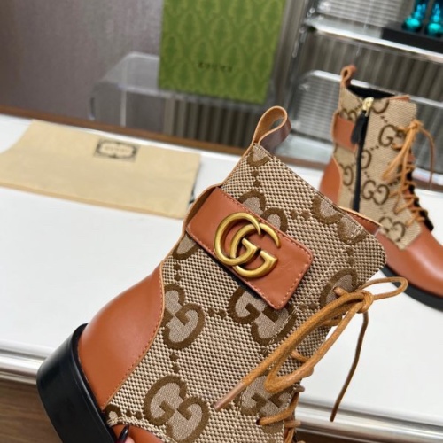 Cheap Gucci Boots For Women #1258809 Replica Wholesale [$102.00 USD] [ITEM#1258809] on Replica Gucci Boots