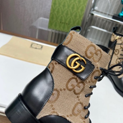 Cheap Gucci Boots For Women #1258810 Replica Wholesale [$102.00 USD] [ITEM#1258810] on Replica Gucci Boots