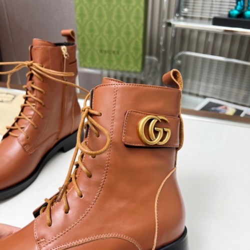 Cheap Gucci Boots For Women #1258811 Replica Wholesale [$105.00 USD] [ITEM#1258811] on Replica Gucci Boots