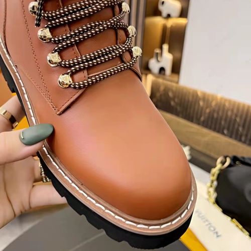 Cheap Louis Vuitton Boots For Women #1258816 Replica Wholesale [$115.00 USD] [ITEM#1258816] on Replica Louis Vuitton Boots