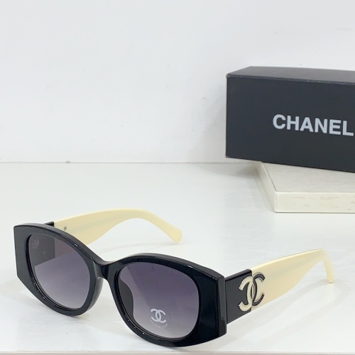 Cheap Chanel AAA Quality Sunglasses #1258847 Replica Wholesale [$56.00 USD] [ITEM#1258847] on Replica Chanel AAA Quality Sunglasses