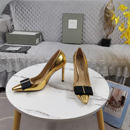 Cheap Tom Ford High-Heeled Shoes For Women #1258869 Replica Wholesale [$125.00 USD] [ITEM#1258869] on Replica Tom Ford High-Heeled Shoes