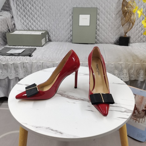 Cheap Tom Ford High-Heeled Shoes For Women #1258872 Replica Wholesale [$125.00 USD] [ITEM#1258872] on Replica Tom Ford High-Heeled Shoes