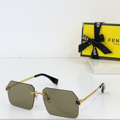 Cheap Fendi AAA Quality Sunglasses #1258888 Replica Wholesale [$64.00 USD] [ITEM#1258888] on Replica Fendi AAA Quality Sunglasses