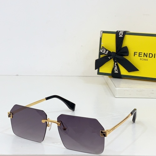 Cheap Fendi AAA Quality Sunglasses #1258889 Replica Wholesale [$64.00 USD] [ITEM#1258889] on Replica Fendi AAA Quality Sunglasses