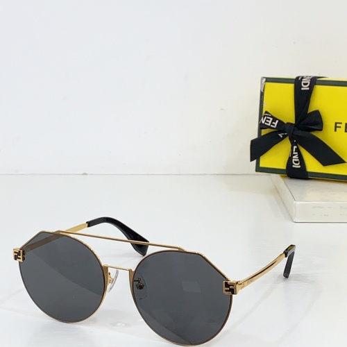 Cheap Fendi AAA Quality Sunglasses #1258895 Replica Wholesale [$64.00 USD] [ITEM#1258895] on Replica Fendi AAA Quality Sunglasses