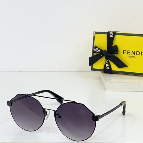 Cheap Fendi AAA Quality Sunglasses #1258896 Replica Wholesale [$64.00 USD] [ITEM#1258896] on Replica Fendi AAA Quality Sunglasses