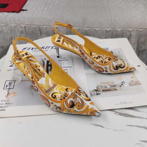 Cheap Dolce &amp; Gabbana D&amp;G Sandal For Women #1258897 Replica Wholesale [$128.00 USD] [ITEM#1258897] on Replica Dolce &amp; Gabbana D&amp;G Sandal