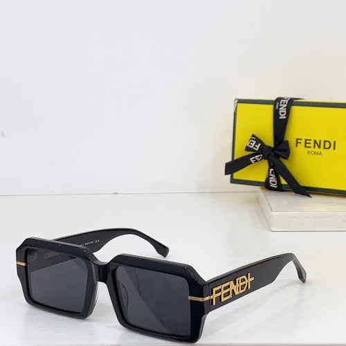 Cheap Fendi AAA Quality Sunglasses #1258902 Replica Wholesale [$64.00 USD] [ITEM#1258902] on Replica Fendi AAA Quality Sunglasses