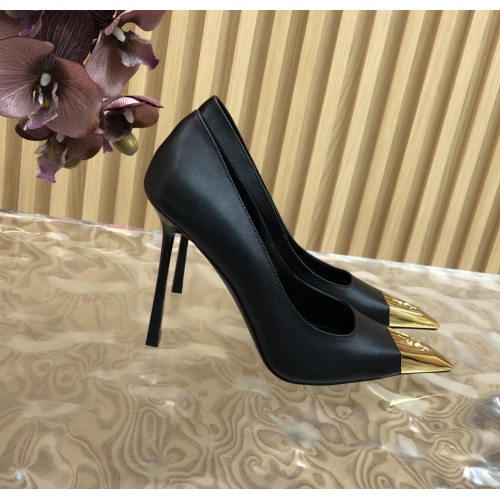 Cheap Yves Saint Laurent YSL High-Heeled Shoes For Women #1258914 Replica Wholesale [$108.00 USD] [ITEM#1258914] on Replica Yves Saint Laurent YSL High-Heeled Shoes