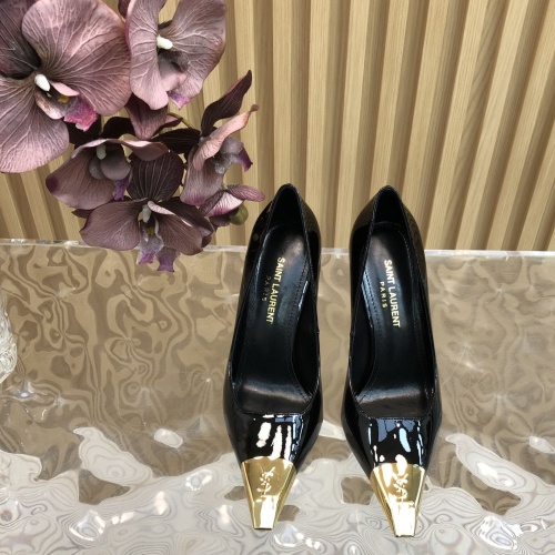 Cheap Yves Saint Laurent YSL High-Heeled Shoes For Women #1258915 Replica Wholesale [$108.00 USD] [ITEM#1258915] on Replica Yves Saint Laurent YSL High-Heeled Shoes