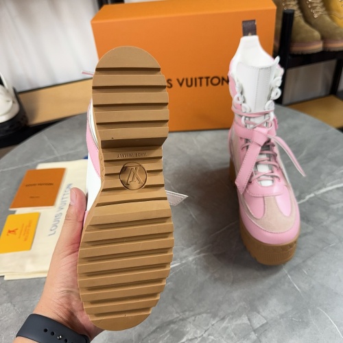 Cheap Louis Vuitton Boots For Women #1258923 Replica Wholesale [$130.00 USD] [ITEM#1258923] on Replica Louis Vuitton Boots