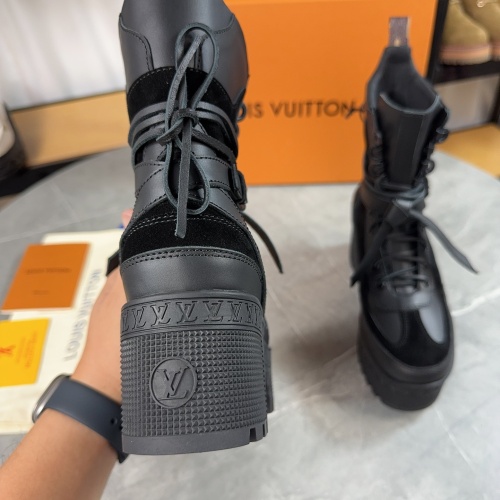 Cheap Louis Vuitton Boots For Women #1258931 Replica Wholesale [$130.00 USD] [ITEM#1258931] on Replica Louis Vuitton Boots