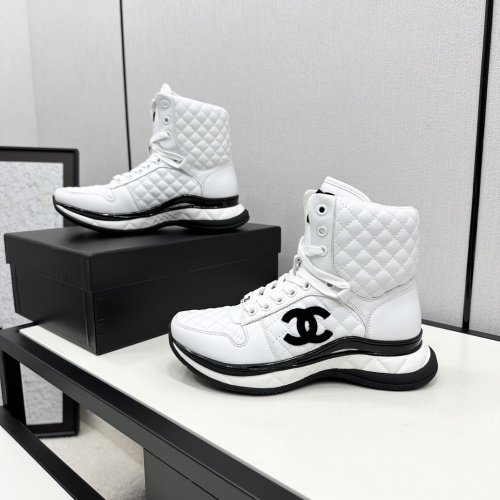 Cheap Chanel Boots For Women #1258981 Replica Wholesale [$140.00 USD] [ITEM#1258981] on Replica Chanel Boots