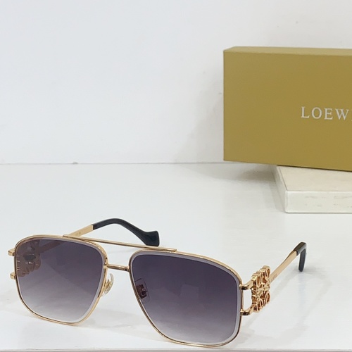 Cheap LOEWE AAA Quality Sunglasses #1259041 Replica Wholesale [$60.00 USD] [ITEM#1259041] on Replica LOEWE AAA Quality Sunglasses