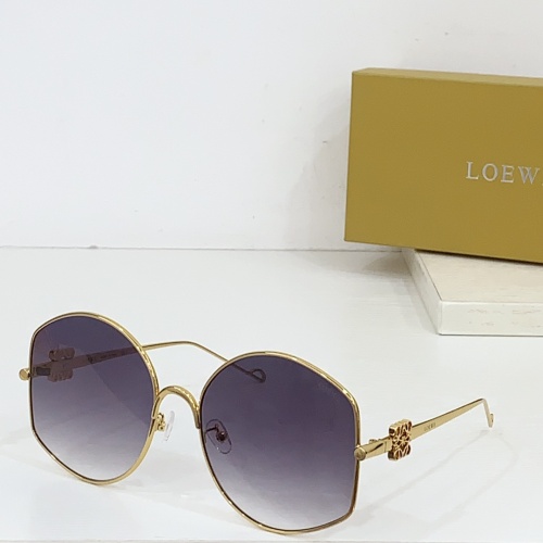 Cheap LOEWE AAA Quality Sunglasses #1259046 Replica Wholesale [$60.00 USD] [ITEM#1259046] on Replica LOEWE AAA Quality Sunglasses