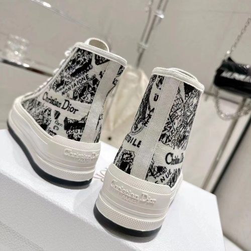 Cheap Christian Dior High Top Shoes For Women #1259055 Replica Wholesale [$105.00 USD] [ITEM#1259055] on Replica Christian Dior High Top Shoes