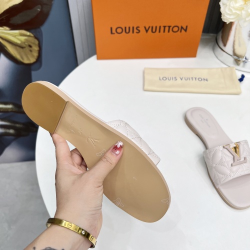 Cheap Louis Vuitton Slippers For Women #1259064 Replica Wholesale [$85.00 USD] [ITEM#1259064] on Replica Louis Vuitton Slippers