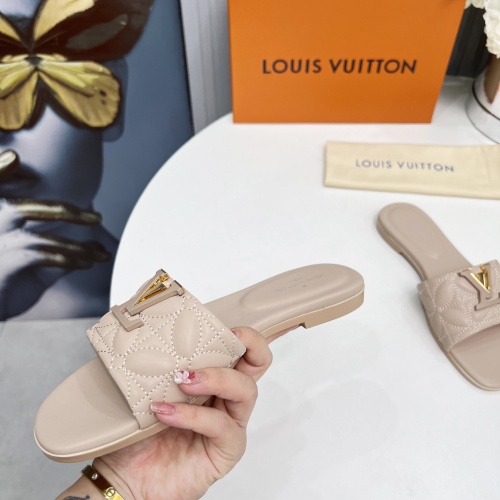 Cheap Louis Vuitton Slippers For Women #1259065 Replica Wholesale [$85.00 USD] [ITEM#1259065] on Replica Louis Vuitton Slippers