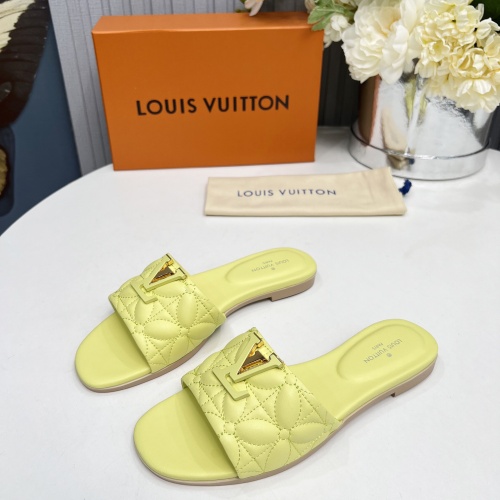 Cheap Louis Vuitton Slippers For Women #1259066 Replica Wholesale [$85.00 USD] [ITEM#1259066] on Replica Louis Vuitton Slippers