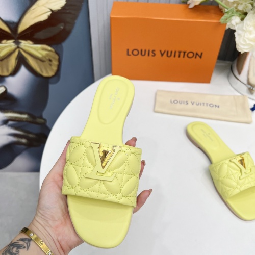 Cheap Louis Vuitton Slippers For Women #1259066 Replica Wholesale [$85.00 USD] [ITEM#1259066] on Replica Louis Vuitton Slippers