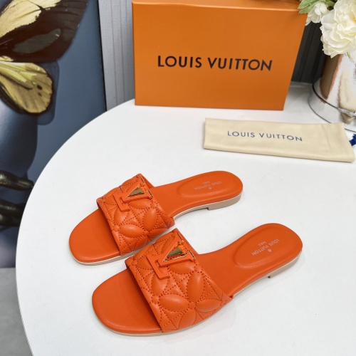 Cheap Louis Vuitton Slippers For Women #1259068 Replica Wholesale [$85.00 USD] [ITEM#1259068] on Replica Louis Vuitton Slippers