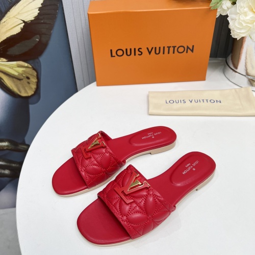 Cheap Louis Vuitton Slippers For Women #1259070 Replica Wholesale [$85.00 USD] [ITEM#1259070] on Replica Louis Vuitton Slippers