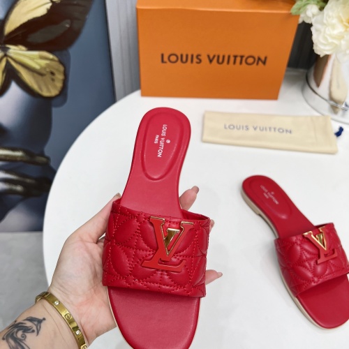 Cheap Louis Vuitton Slippers For Women #1259070 Replica Wholesale [$85.00 USD] [ITEM#1259070] on Replica Louis Vuitton Slippers