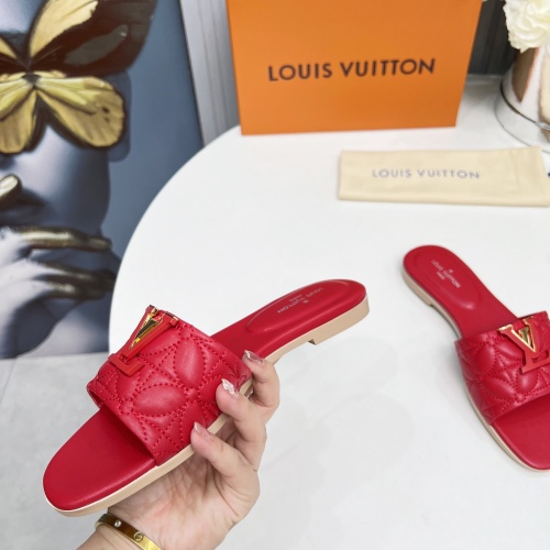 Cheap Louis Vuitton Slippers For Women #1259070 Replica Wholesale [$85.00 USD] [ITEM#1259070] on Replica Louis Vuitton Slippers