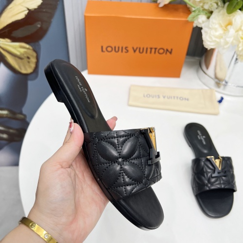 Cheap Louis Vuitton Slippers For Women #1259072 Replica Wholesale [$85.00 USD] [ITEM#1259072] on Replica Louis Vuitton Slippers