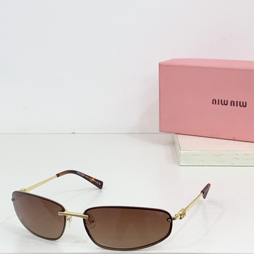 Cheap MIU MIU AAA Quality Sunglasses #1259073 Replica Wholesale [$60.00 USD] [ITEM#1259073] on Replica MIU MIU AAA Sunglasses