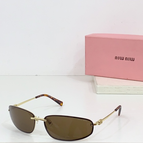 Cheap MIU MIU AAA Quality Sunglasses #1259074 Replica Wholesale [$60.00 USD] [ITEM#1259074] on Replica MIU MIU AAA Sunglasses