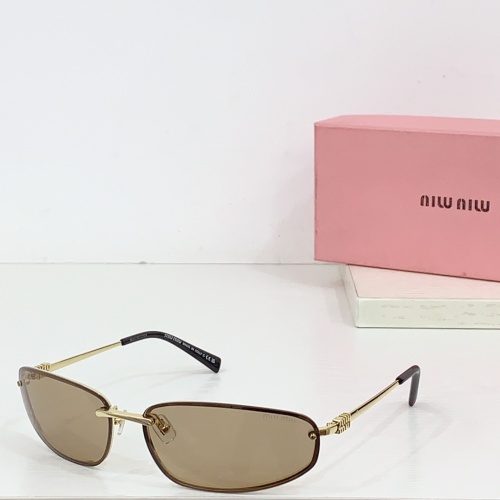 Cheap MIU MIU AAA Quality Sunglasses #1259076 Replica Wholesale [$60.00 USD] [ITEM#1259076] on Replica MIU MIU AAA Sunglasses