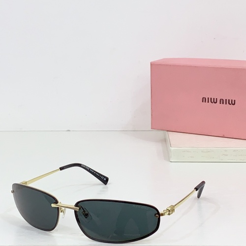 Cheap MIU MIU AAA Quality Sunglasses #1259077 Replica Wholesale [$60.00 USD] [ITEM#1259077] on Replica MIU MIU AAA Sunglasses